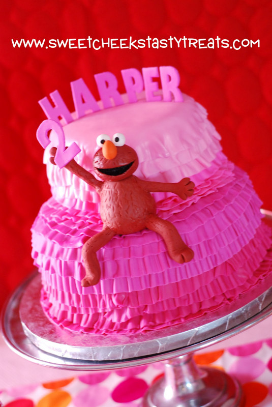 Elmo Birthday Cake
 Sweet Cheeks Tasty Treats Harper s 2nd Birthday