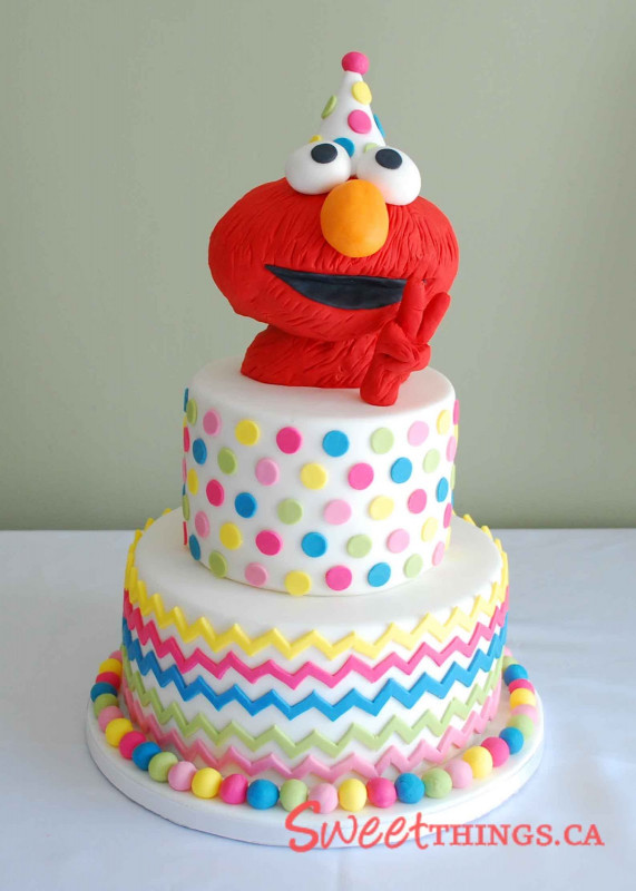 Elmo Birthday Cake
 SweetThings 2nd Birthday Cake Elmo Cake