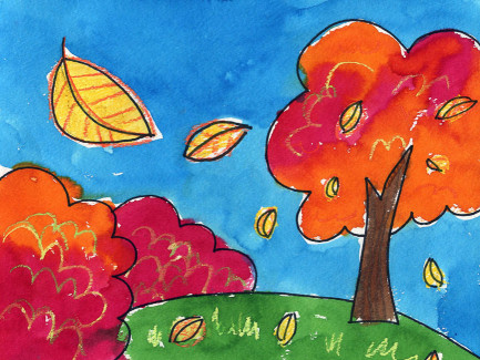 Fall Art Projects For Kids
 Paint a Fall Landscape · Art Projects for Kids