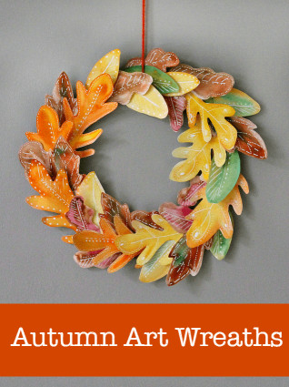 Fall Art Projects For Kids
 10 beautiful homemade fall wreath art projects NurtureStore