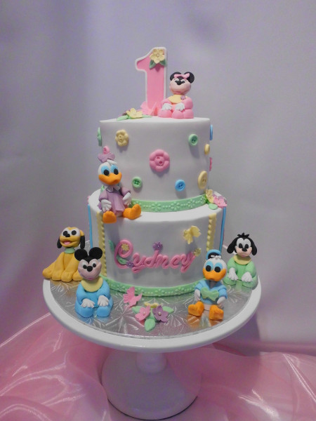 First Birthday Cake
 Disney Babies First Birthday Cake CakeCentral