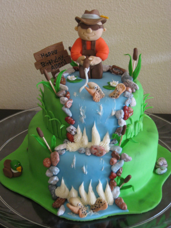 Fish Birthday Cake
 Bashert Cakes