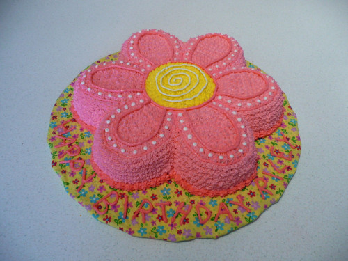 Flower Birthday Cake
 Flower Cakes