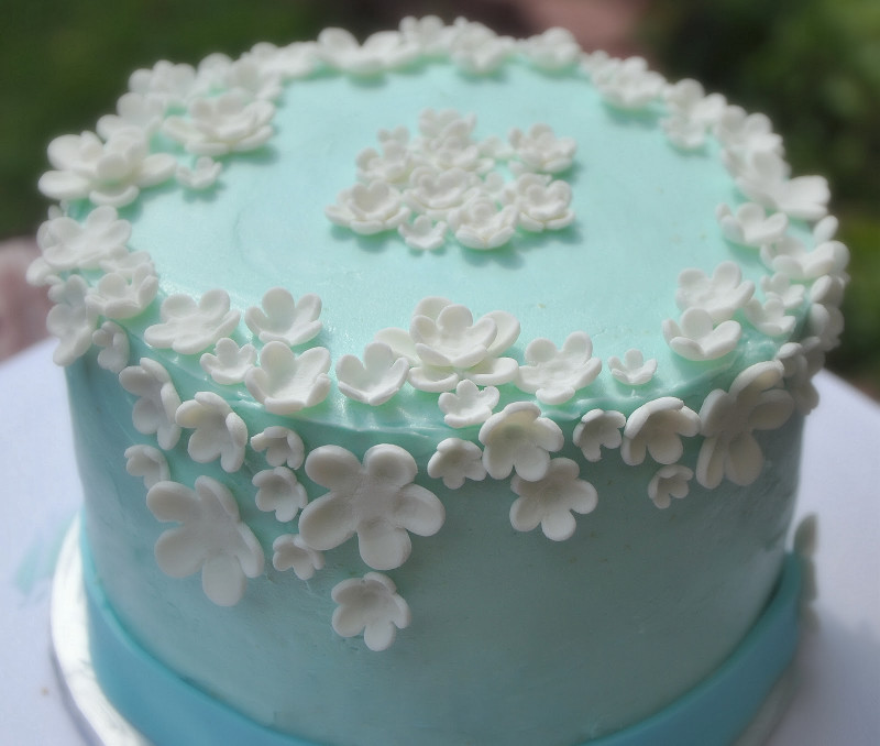 Flower Birthday Cake
 TurtleCraftyGirl Flower Birthday Cake