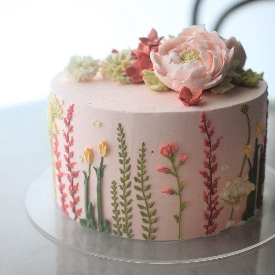Flower Birthday Cake
 The Latest Cake Trend is Unbelievably Stunning