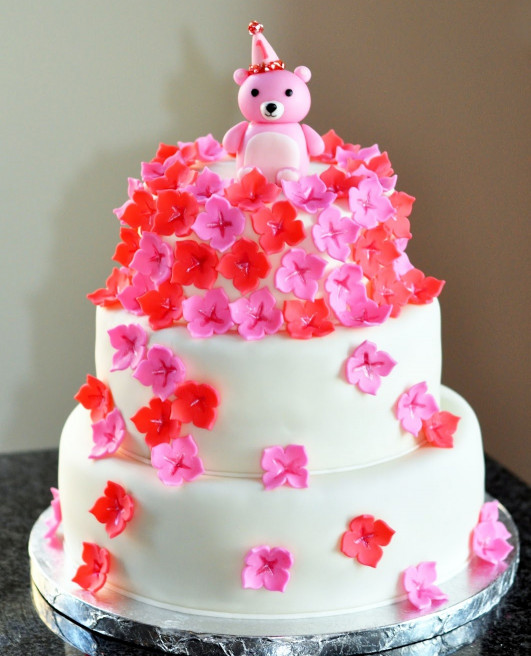 Flower Birthday Cake
 Flower Cakes – Decoration Ideas