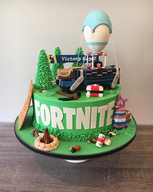 Fortnite Birthday Cake
 Image result for battle bus cake image