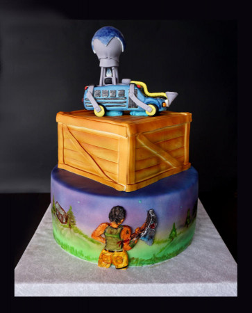 Fortnite Birthday Cake
 Fortnite cake cake by Dragana CakesDecor