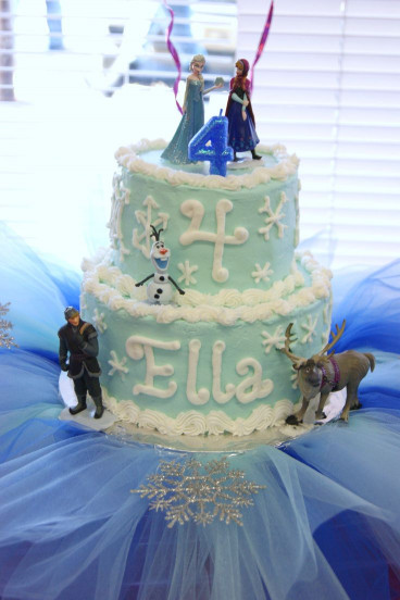 Frozen Birthday Cake
 Frozen Birthday Cake Kate Elizabeth