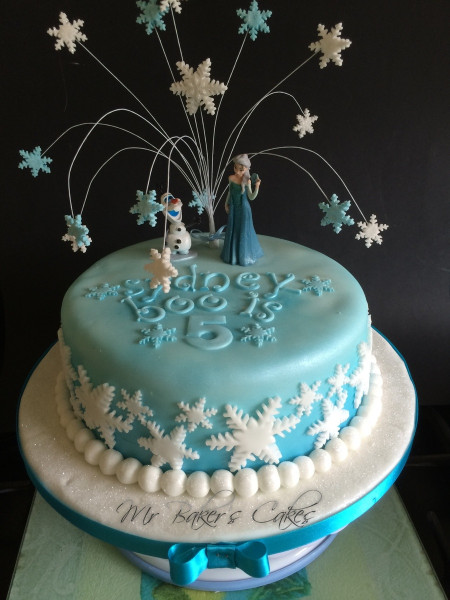 Frozen Birthday Cake
 Frozen Cake 2 CakeCentral