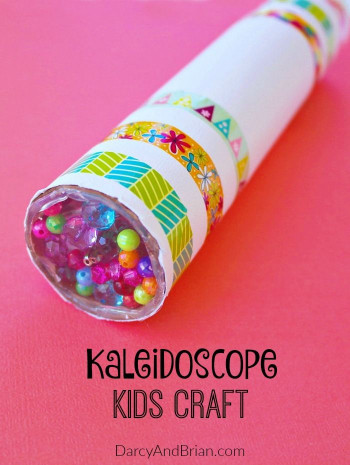 Fun And Easy Crafts For Kids
 Fun DIY Kaleidoscope Kids Craft