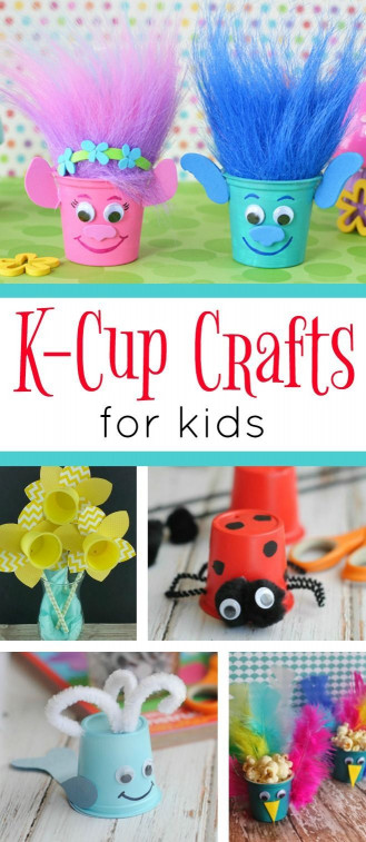 Fun And Easy Crafts For Kids
 A fun collection of K Cup Crafts for kids These cute and