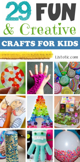 Fun And Easy Crafts For Kids
 29 The BEST Crafts For Kids To Make projects for boys