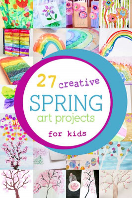 Fun Art Projects For Kids
 27 Colorful Spring Art Projects for Kids hands on as we