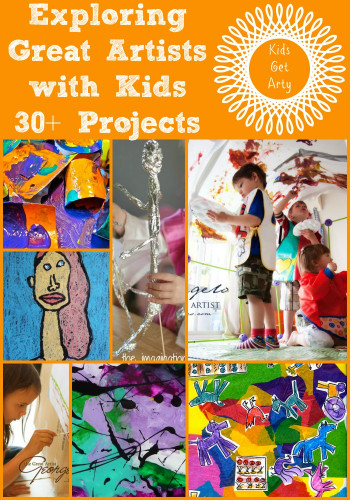 Fun Art Projects For Kids
 30 Art Projects for Kids looking at the Great Artists