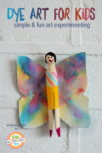 Fun Art Projects For Kids
 Dye Art Projects For Kids Without The Mess