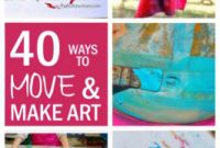 Fun Art Projects for Kids Inspirational 40 Big Art Fun Art Projects for Kids Hands On as We Grow