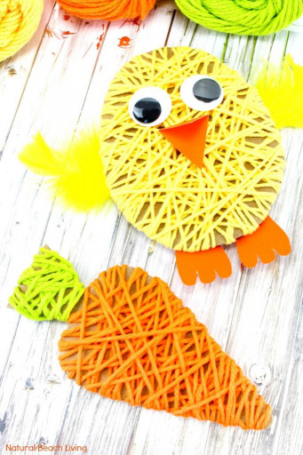 Fun Easy Crafts For Kids
 Easy Easter Crafts for Kids Yarn Crafts for Kids