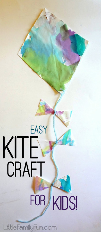 Fun Easy Crafts For Kids
 Easy Kite Craft for Kids