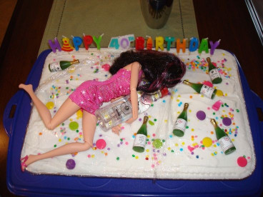 Funny Birthday Cake
 40th Birthday Cake a muse ing