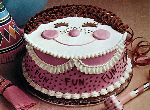 Funny Birthday Cake
 Cake Smiley Face Funny Image