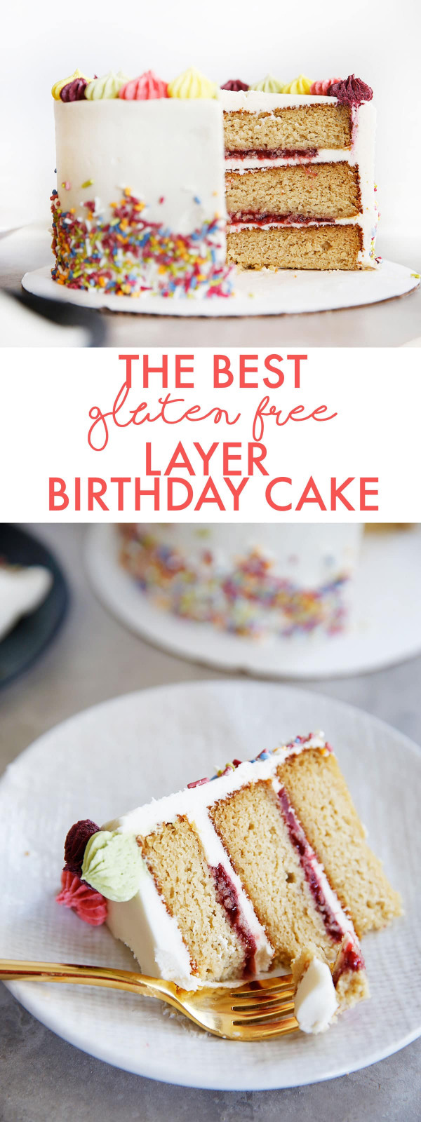 Gluten Free Birthday Cake
 The BEST Gluten Free Layer Birthday Cake Lexi s Clean