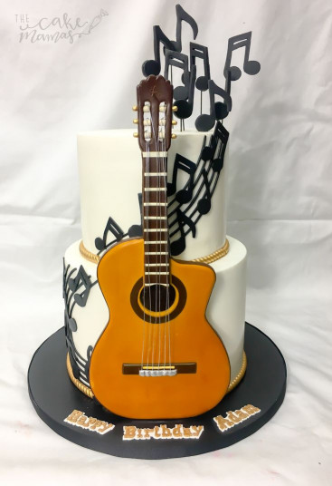 Guitar Birthday Cake
 Best 25 Guitar cake ideas on Pinterest