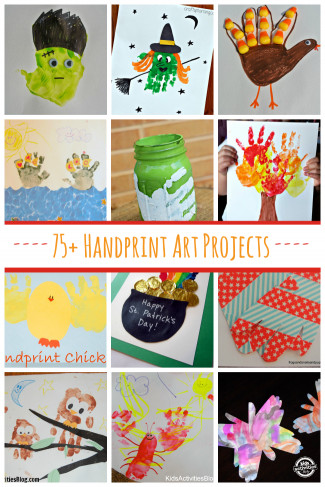 Hand Craft For Kids
 75 Handprint Art Projects