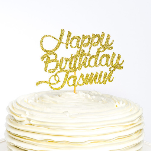 Happy Birthday Cake Topper
 Happy Birthday Cake Topper Custom Cake Topper Birthday