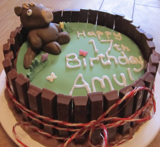 Horse Birthday Cake
 chocolate horse cake