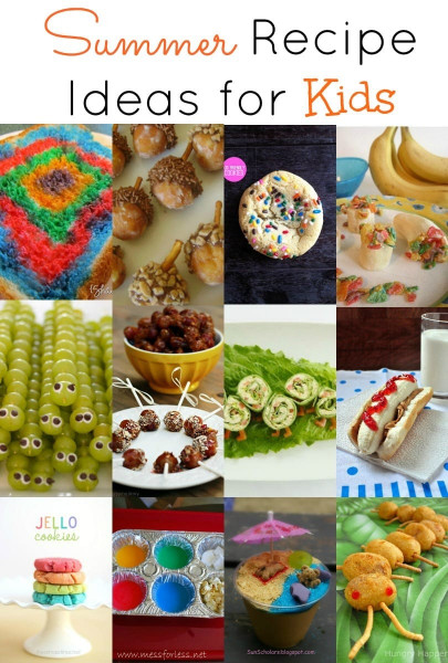 Ideas For Kids
 Summer Recipe Ideas for Kids the Grant life