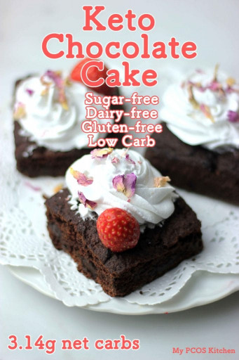 Keto Birthday Cake
 Keto Chocolate Cake Bars GF Sugar free Dairy free My