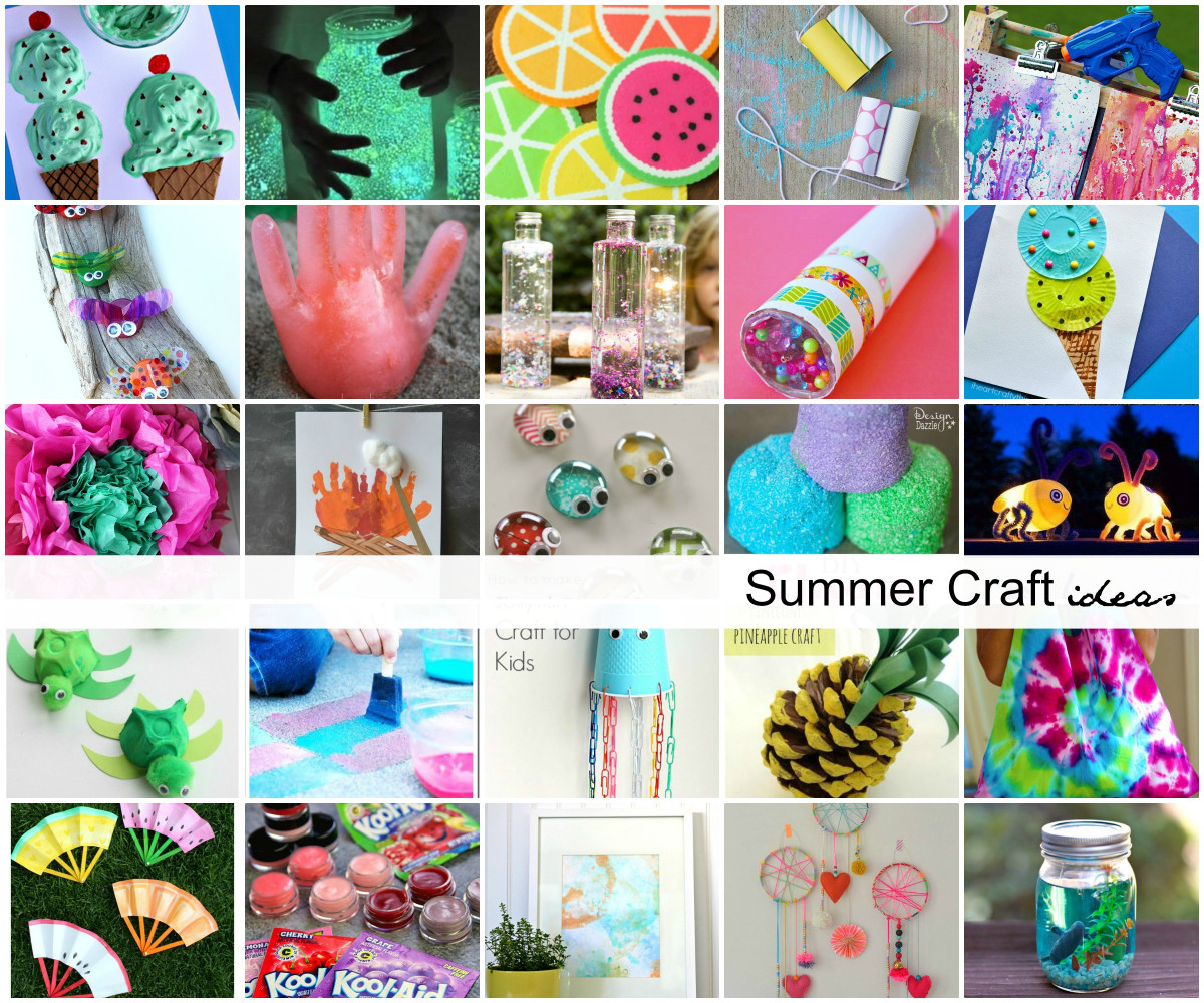 Kids Craft Ideas
 Summer Craft Ideas for Kids The Idea Room