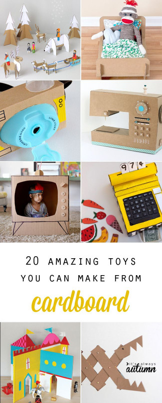 Kids Craft Toys
 20 coolest toys you can make from cardboard