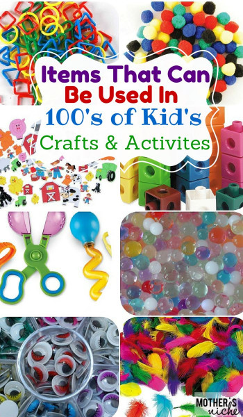 Kids Crafting Supplies
 1000 ideas about Kid Crafts on Pinterest