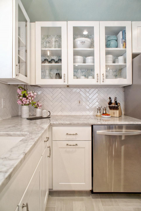 Kitchen Backsplash Ideas With White Cabinets
 Our 25 Most Pinned s of 2016 Dream Home