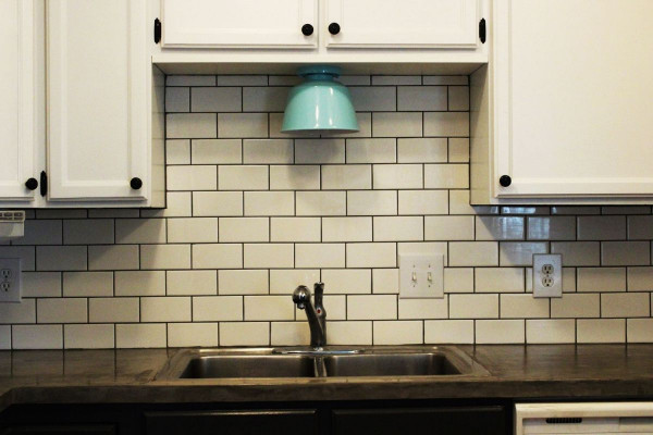 Kitchen Backsplashes Subway Tile
 How to Install a Subway Tile Kitchen Backsplash