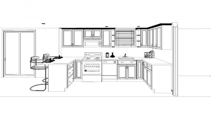 Kitchen Design Layout
 Kitchen Planner Template