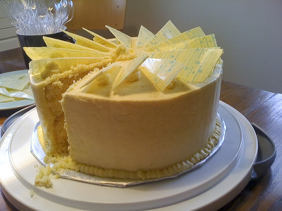Lemon Birthday Cake
 lemon cake