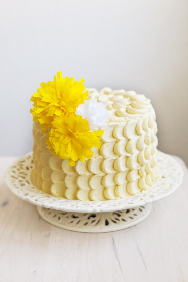 Lemon Birthday Cake
 passion fruit lemon birthday cake partyparty