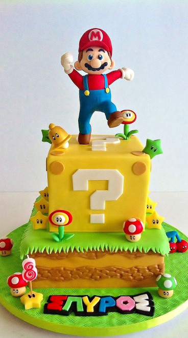 Mario Birthday Cake
 Best 25 Super mario cake ideas on Pinterest