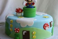 Mario Birthday Cake Elegant Super Mario Bros Cake