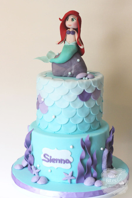 Mermaid Birthday Cake
 Little Mermaid Birthday Cake CakeCentral