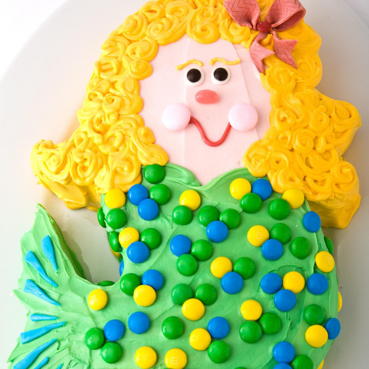 Mermaid Birthday Cake
 Mermaid Birthday Cake Design
