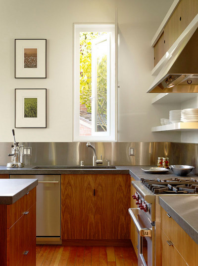 Metal Kitchen Backsplash Luxury Kitchen Design Idea Install A Stainless Steel Backsplash