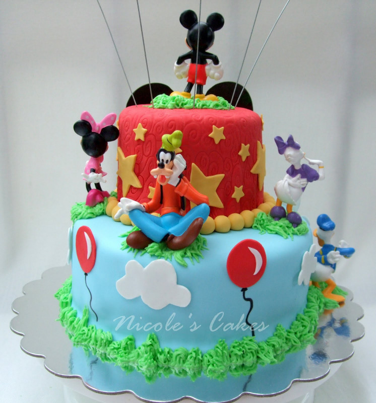 Mickey Mouse Birthday Cake
 Confections Cakes & Creations Mickey Mouse Clubhouse