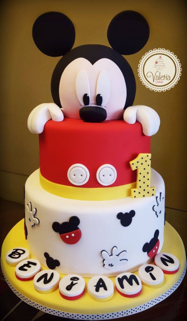Mickey Mouse Birthday Cake
 Best 25 Mickey cakes ideas on Pinterest