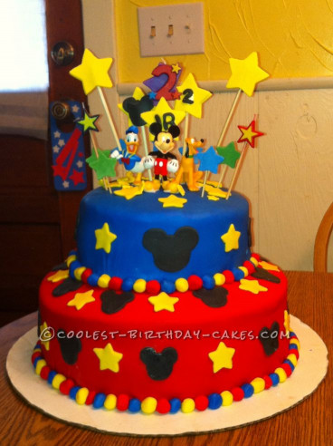 Mickey Mouse Birthday Cake
 Homemade Mickey Mouse Birthday Cake This website is the