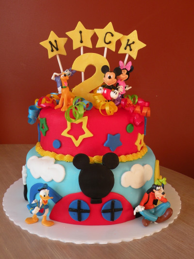Mickey Mouse Birthday Cake
 Just Another Day Birthday Cake