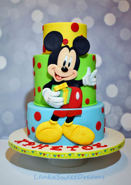 Mickey Mouse Birthday Cake
 Mickey Mouse Birthday Cake CakeCentral